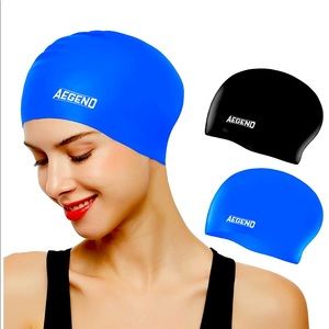 🥂NEW Pack of 2 Aegend Swim Caps🥂
